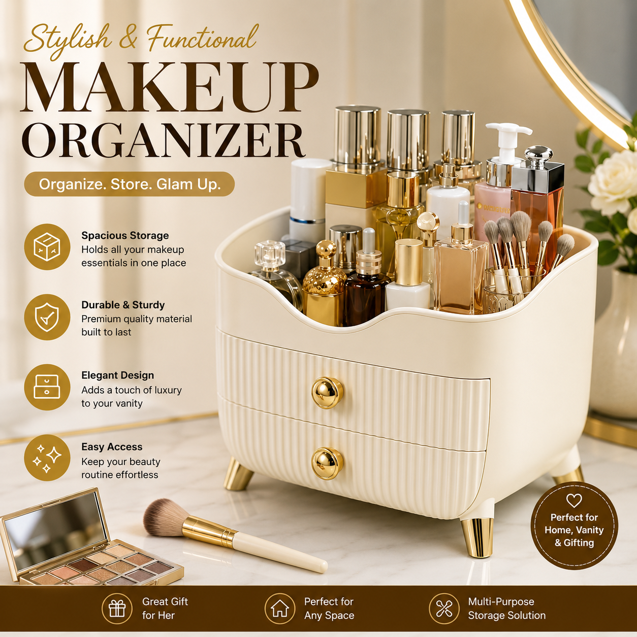 Stylish Beauty Organizer