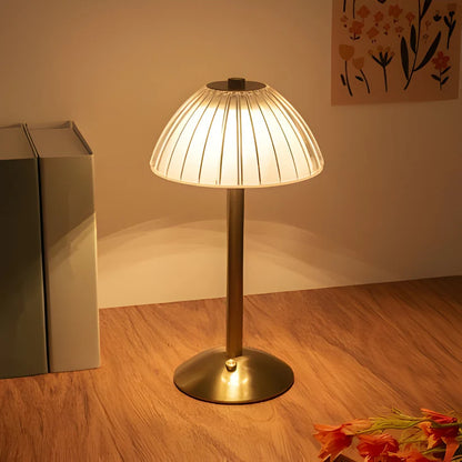 Umbrella Rechargeable Table Lamp (3 Light Color Modes)