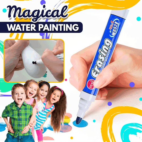 Magical Floating Water Painting Kit with Spoon (12 Markers)