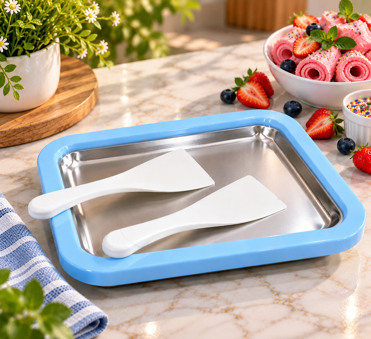 Rolled Ice Cream Maker