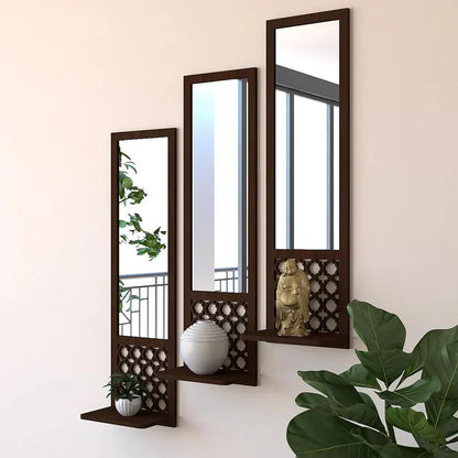 Morrocon Wall Art Décor Long Wooden with Acrylic Designer