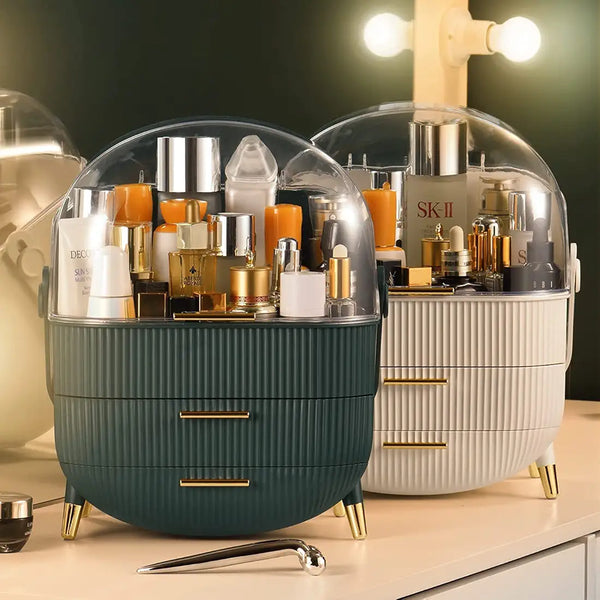 Multi-Layer Makeup Storage Organizer – Elegant & Spacious