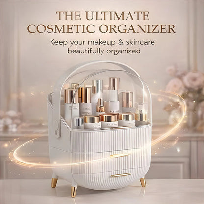 Multi-Layer Makeup Storage Organizer – Elegant & Spacious