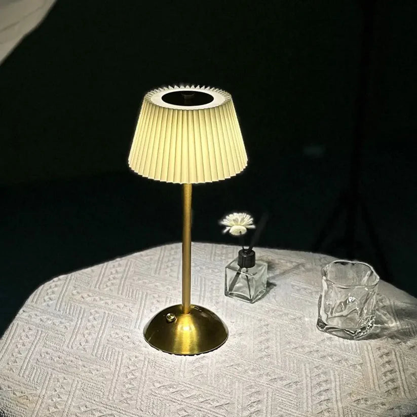 Retro Fat Rechargeable Table Desk Lamp