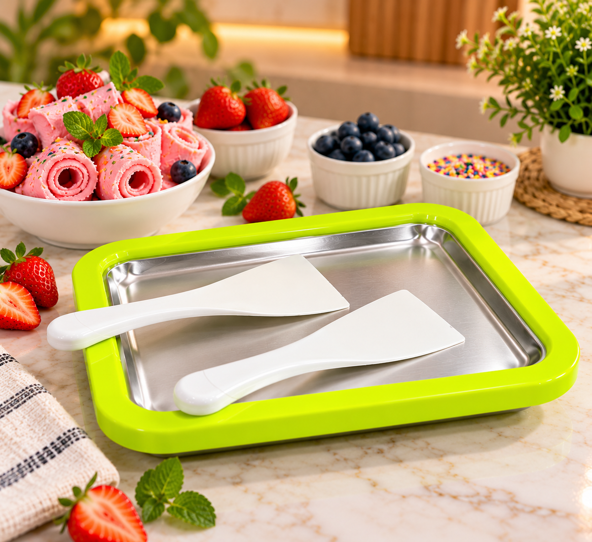 Rolled Ice Cream Maker