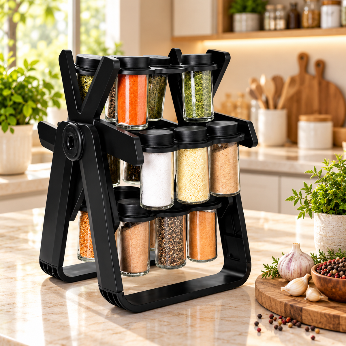 18-in-1 Rotating Spice Organizer