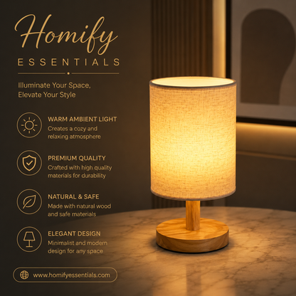 Electric Bedside Decorative Table Lamp